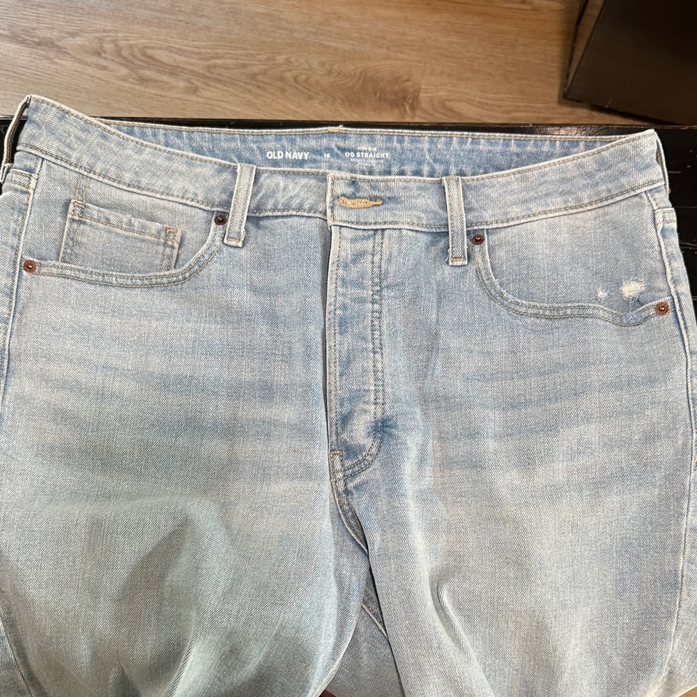 Old Navy Classic Light Blue Denim Jean Shorts